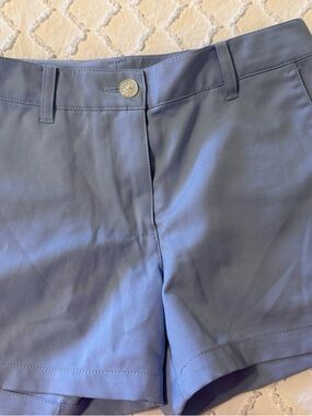 Puma Girls Light Blue Athletic Shorts